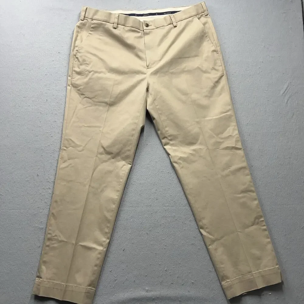 Brooks Brothers Advantage‎ Chino Pants 38x30 Khaki Regular Fit